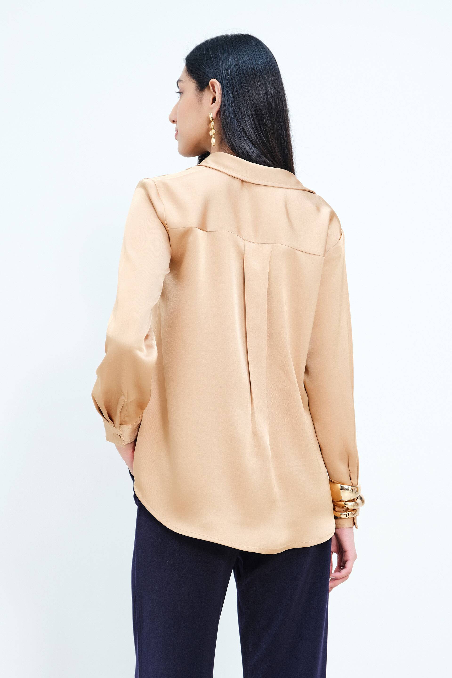 Beige Accent Shirt Buy at ₹3290