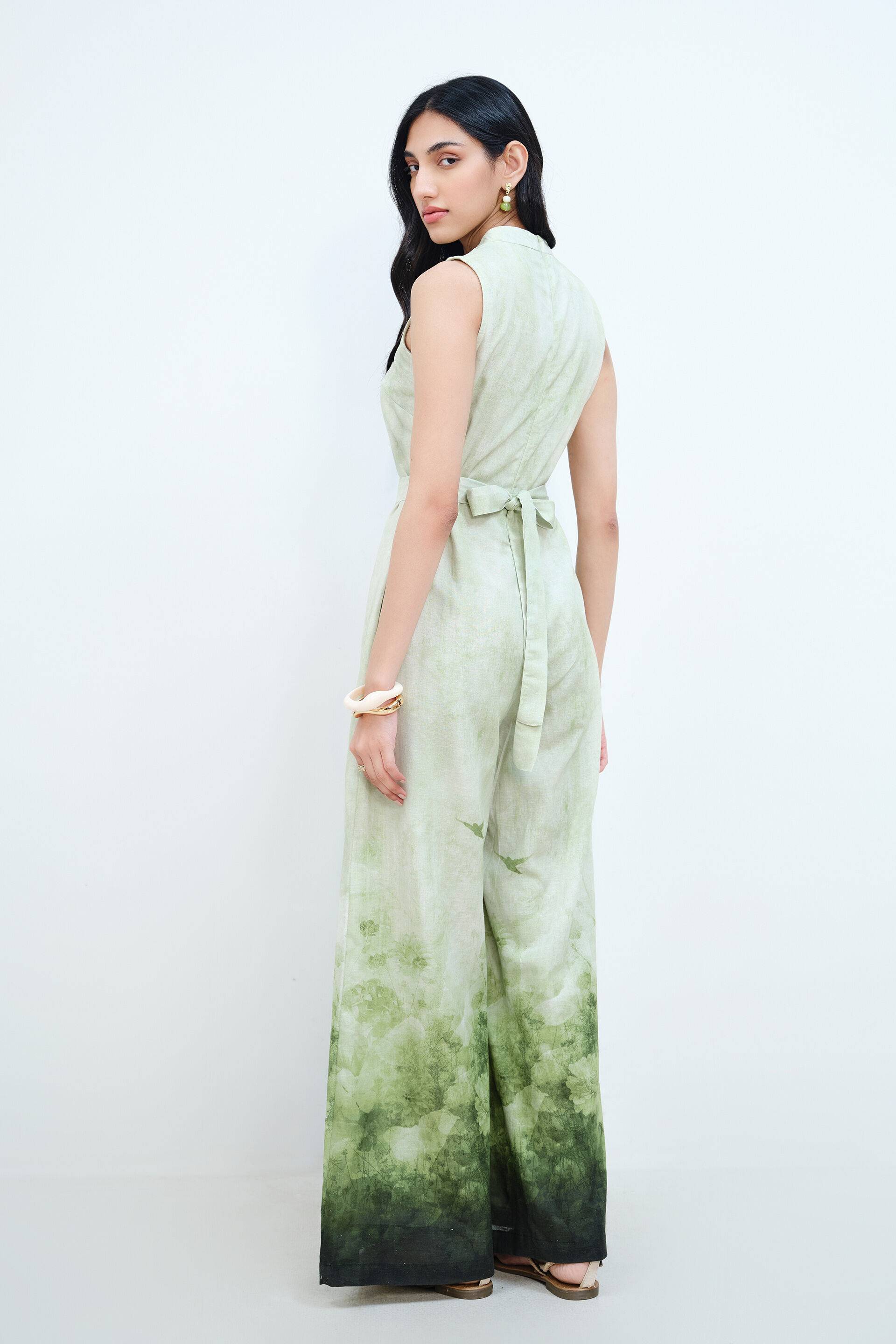 Green Mist Jumpsuit Buy at ₹5490