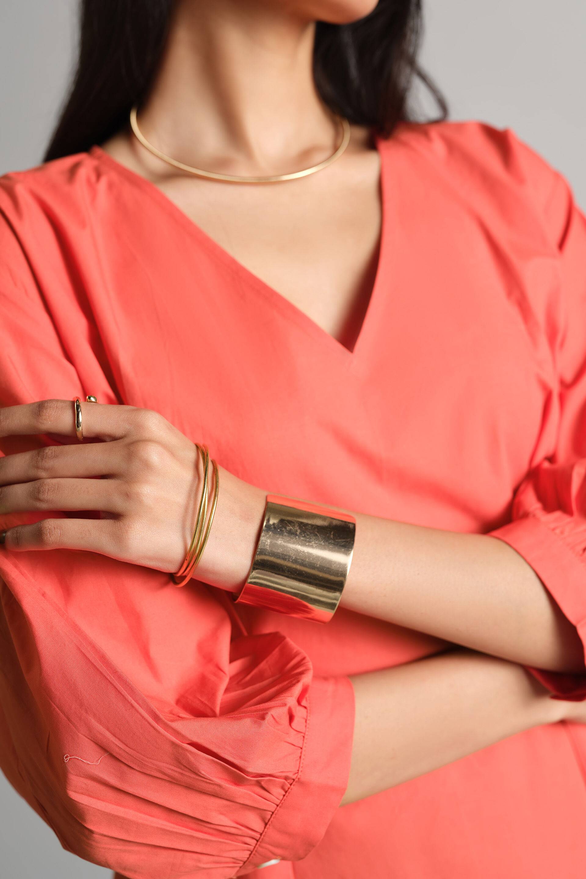 Orange Cinch Top Buy at ₹1865