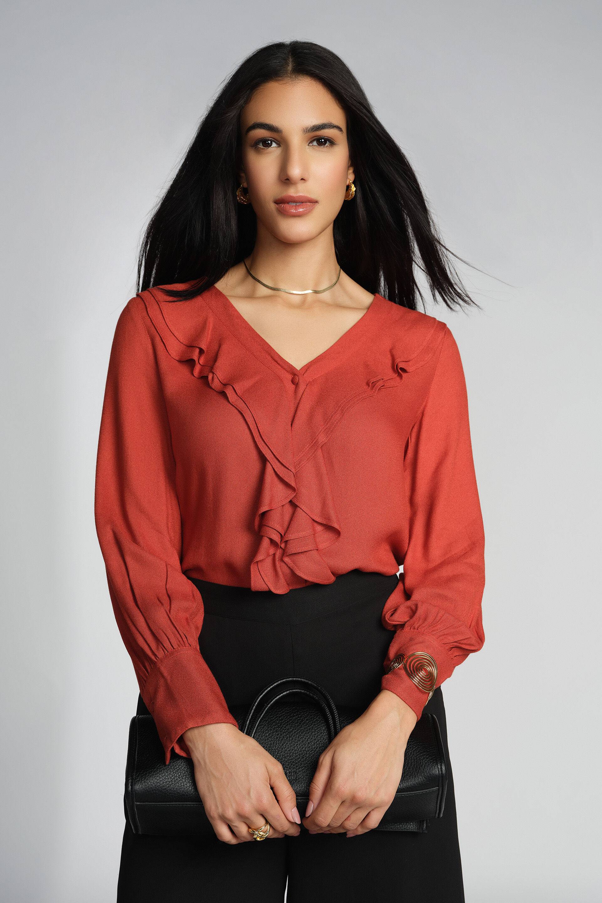 Sunset Ruffle Top Buy at ₹2333