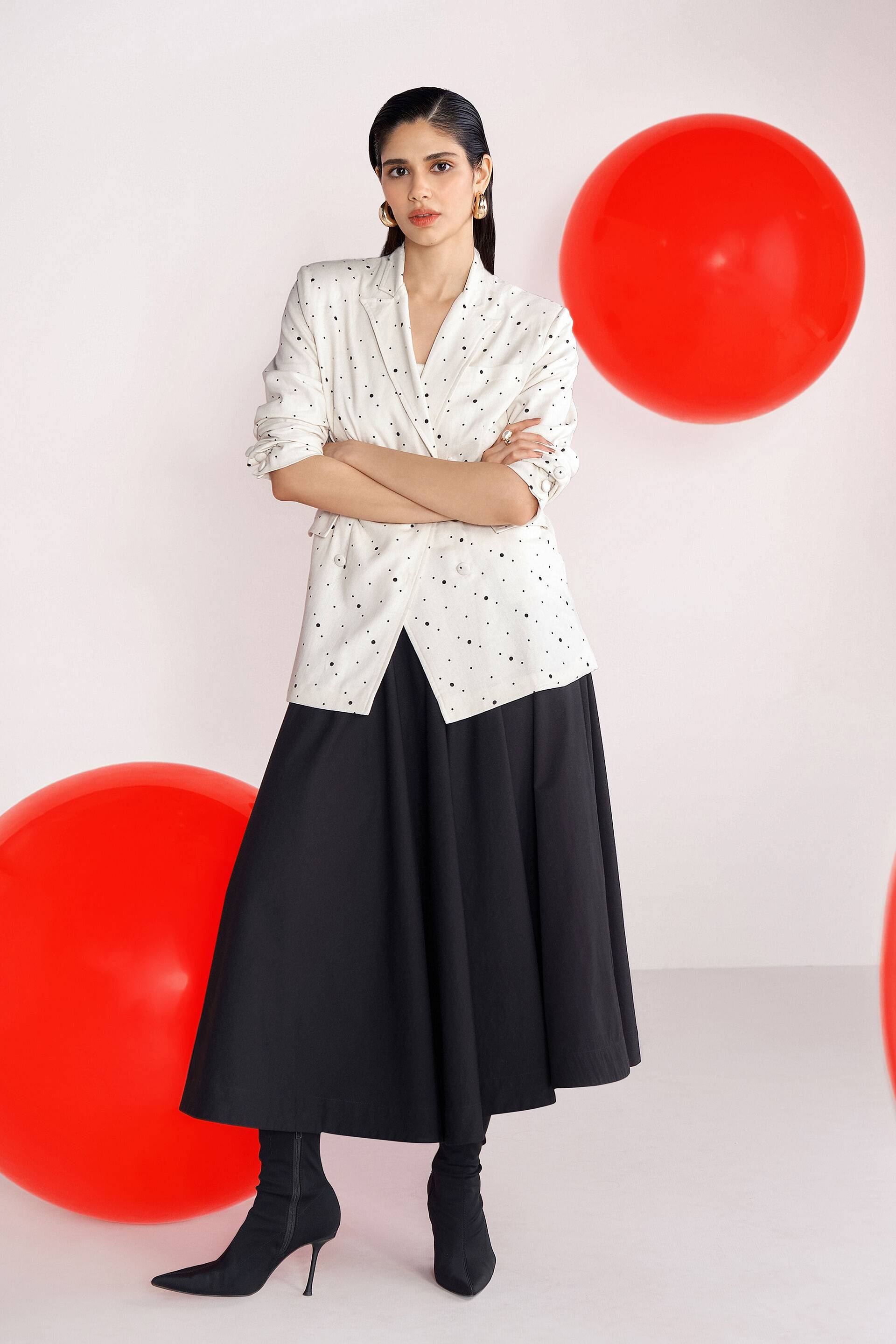 Suit Up Polka Blazer Buy at ₹5990