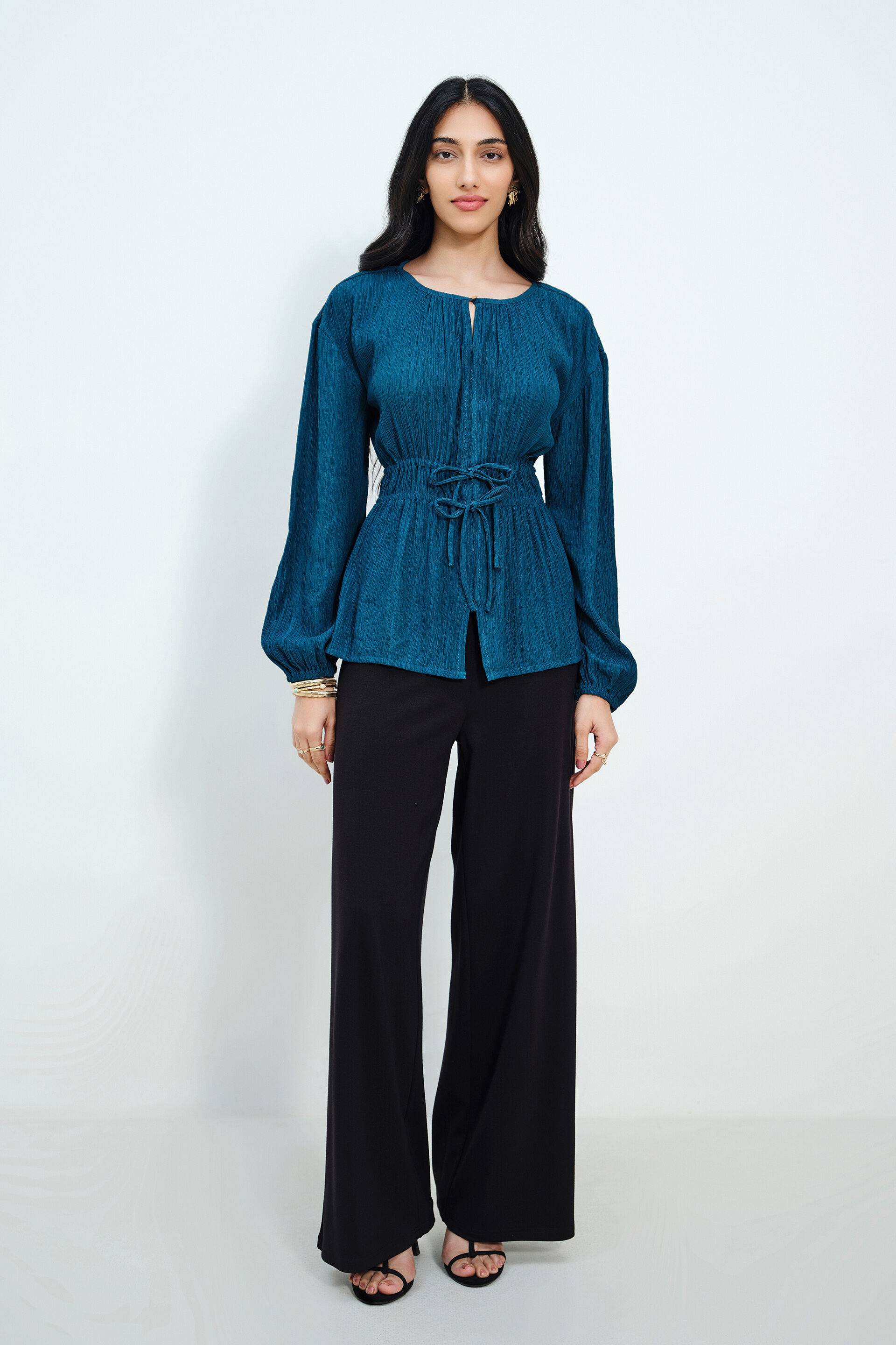 Twinkle Teal Top Buy at ₹3490