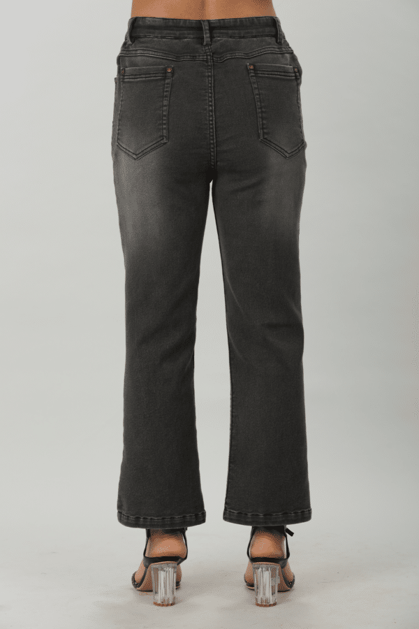 Black Regular Denim