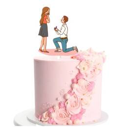 Two Side Love Cake Buy at ₹1699