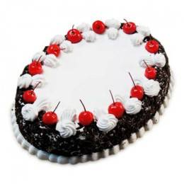 Oval Blackforest Spell 1Kg Parent Cake Buy at ₹549
