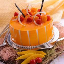 Mango Cake With Cherries Buy at ₹649