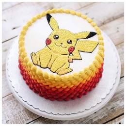 Pikachu Love Cake Buy at ₹1449