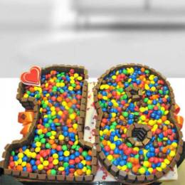Kitkat Number Cake Buy at ₹3099