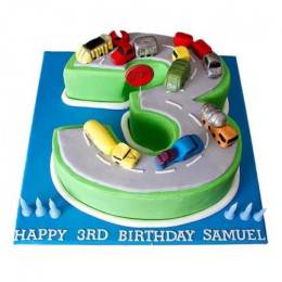 Cars Birthday Cake Buy at ₹3099