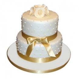 Special 2 Tier Anniversary Cake Buy at ₹4199