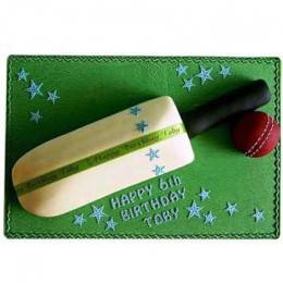 Splendid Cricket Bat Ball Cake Buy at ₹1899