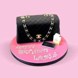 Classy Handbag Fondant Cake Buy at ₹3099