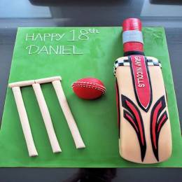 Cricket Bat Cake Buy at ₹2199