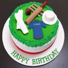 Fondant Cricket Cake Buy at ₹1649