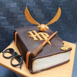 Harry Potter Book Cake Buy at ₹2199