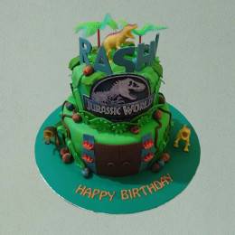 Jurassic World Cake Buy at ₹5499