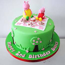 Peppa Pig & Mummy Pig Cake Buy at ₹2199