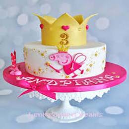 Peppa Crown Cake Buy at ₹2199