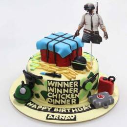 Winner Winner Chicken Dinner Pubg Cake Buy at ₹2799