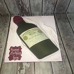 Wine Bottle Cake Buy at ₹1549