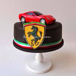 Red Ferrari Cake Buy at ₹1999