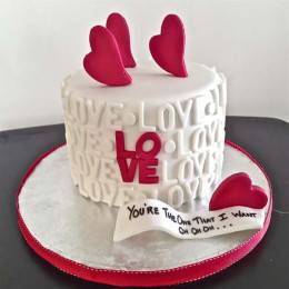Wall Of Love Cake Buy at ₹1749