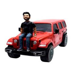 Exotic Red Jeep Cake Buy at ₹7699