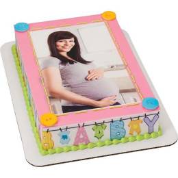 Mom To Be Photo Cake Buy at ₹1449