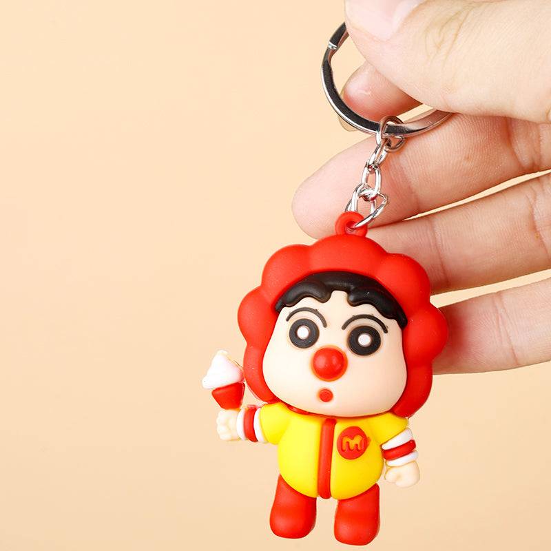 Cartoon Figure Keychain – Cute & Fun Key Holder (Random Cartoon-Pack of 1) Buy @ ₹99