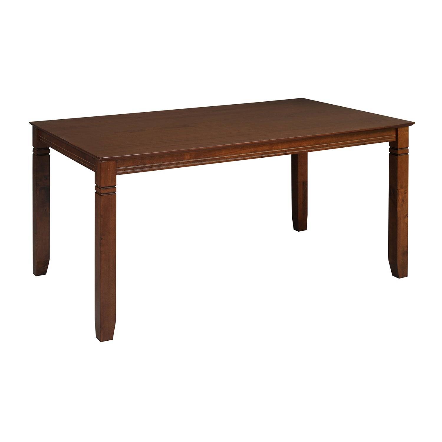 Floret 6 Seater Dining Table (Walnut)
