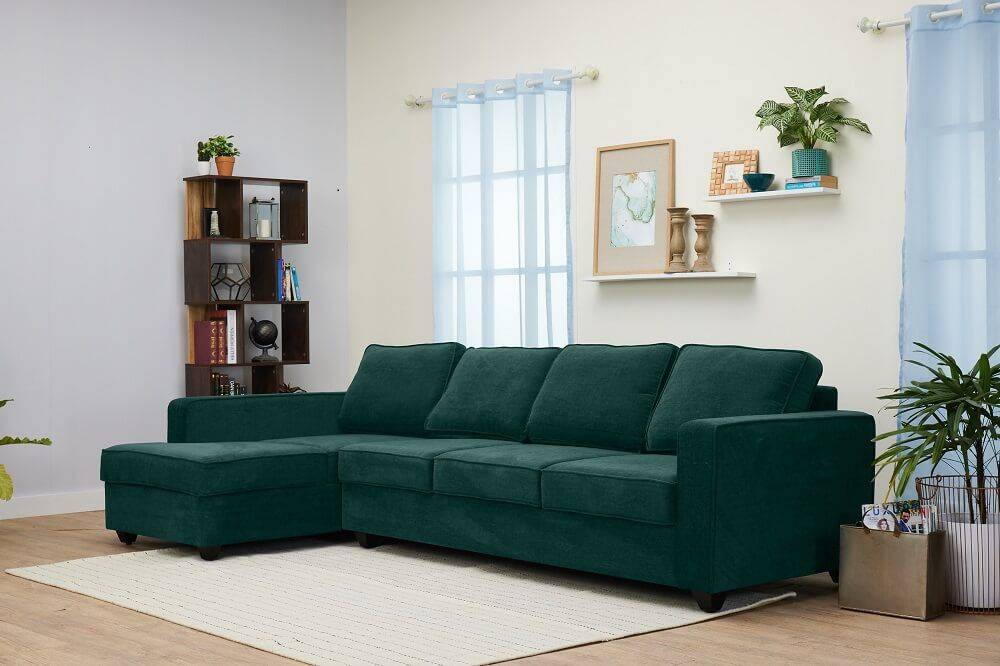 Napper L Shape Sofa Set (3 Seater + Left Aligned Chaise)