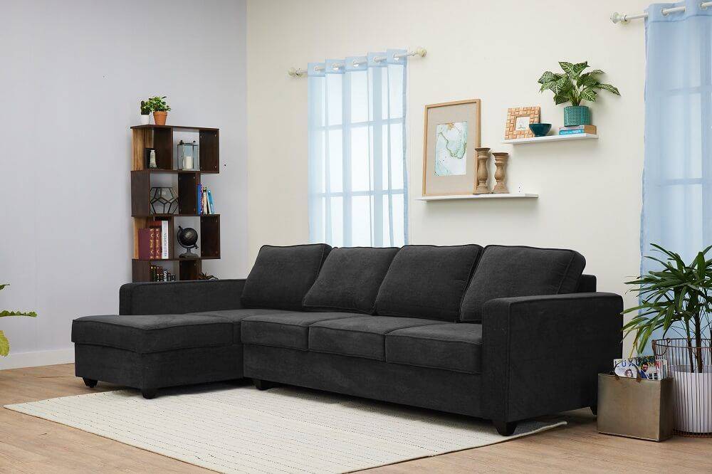Napper L Shape Sofa Set (3 Seater + Left Aligned Chaise)