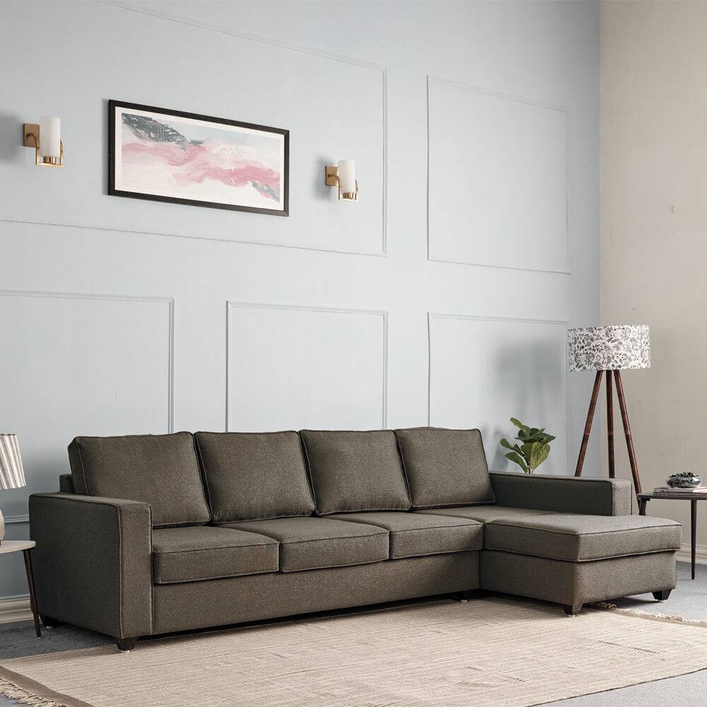 Napper L Shape Sofa Set (3 Seater + Right Aligned Chaise)