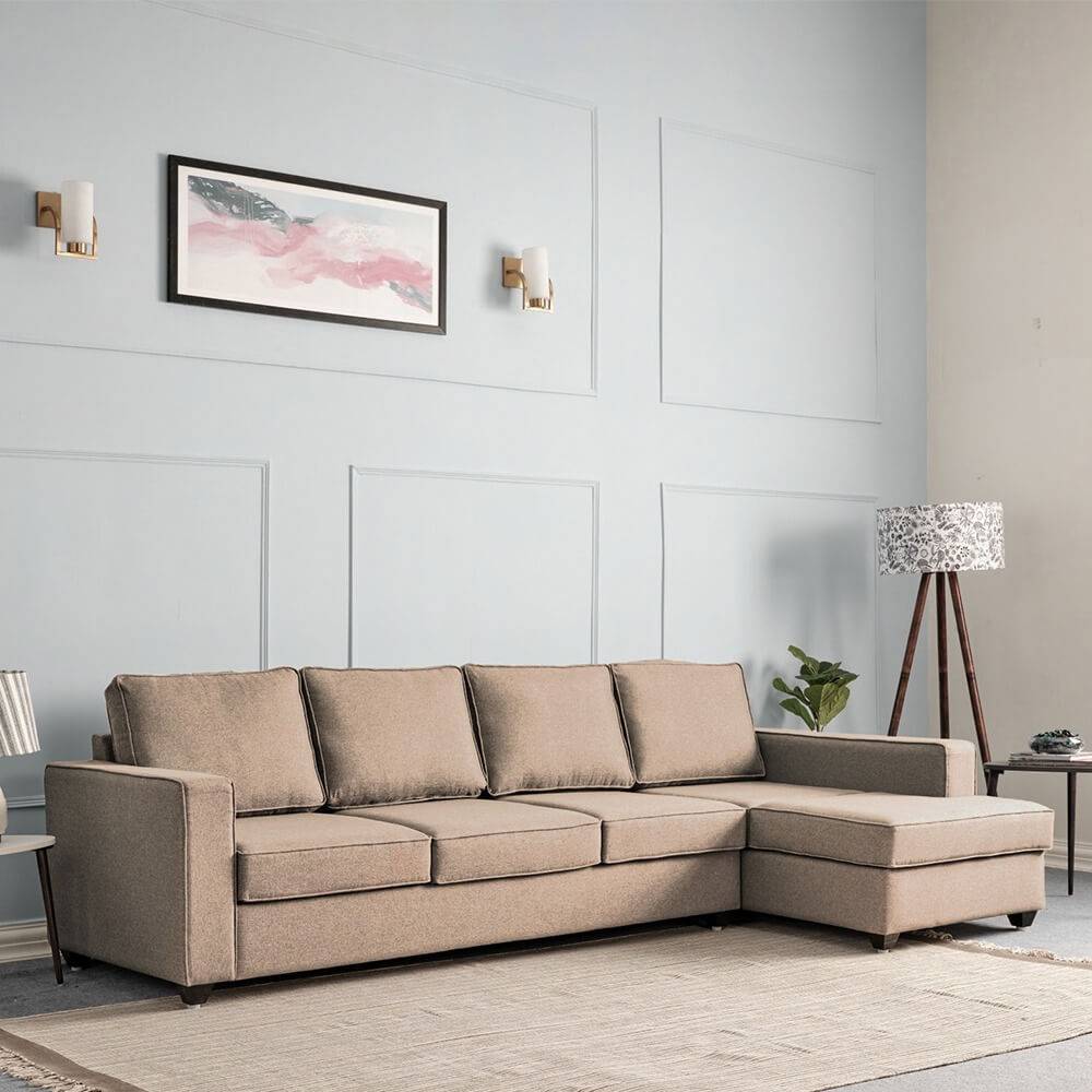 Napper L Shape Sofa Set (3 Seater + Right Aligned Chaise)