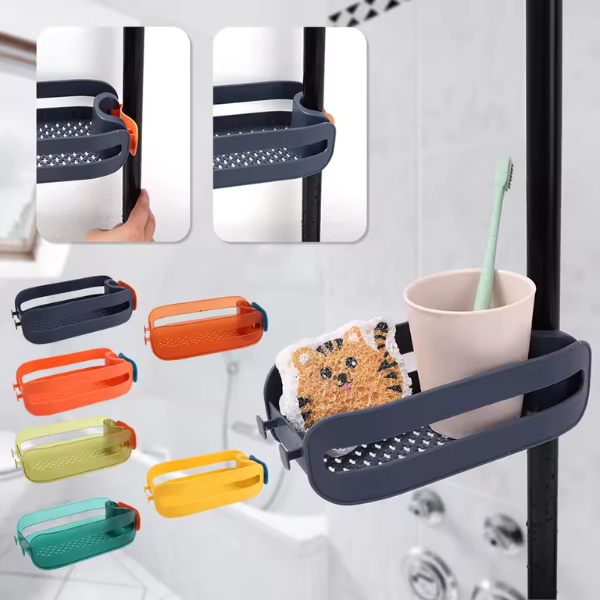 Faucet Drain Basket – Plastic Sink Strainer for Kitchen & Bathroom (Random color-Pack of 1) Buy @ ₹99