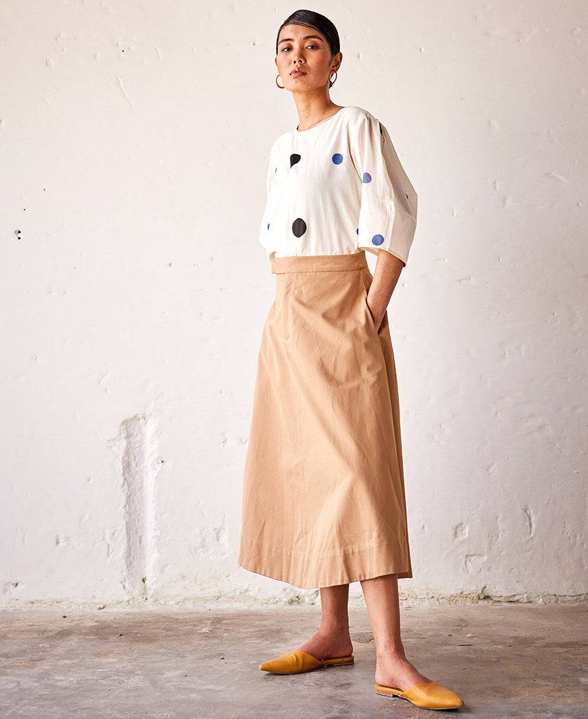 Feeling Beachy Skirt - color variant: Tan