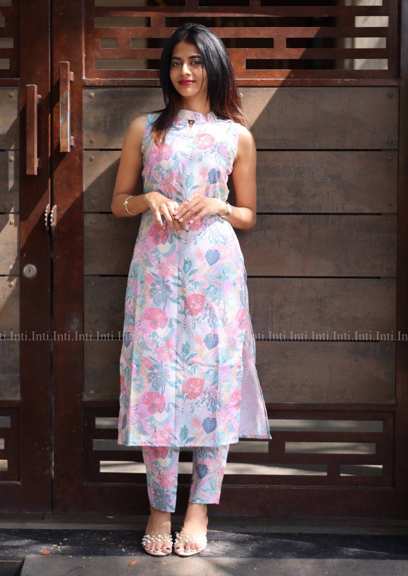 Flora Drizzle Top & Pant Set