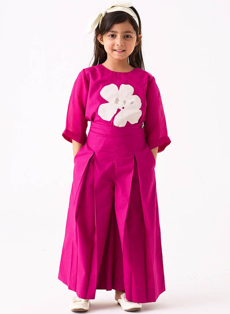 Floral Appliqué Top