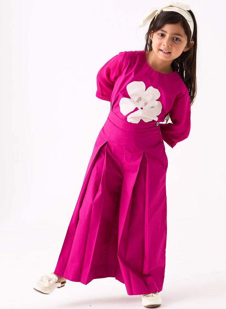 Floral Appliqué Top