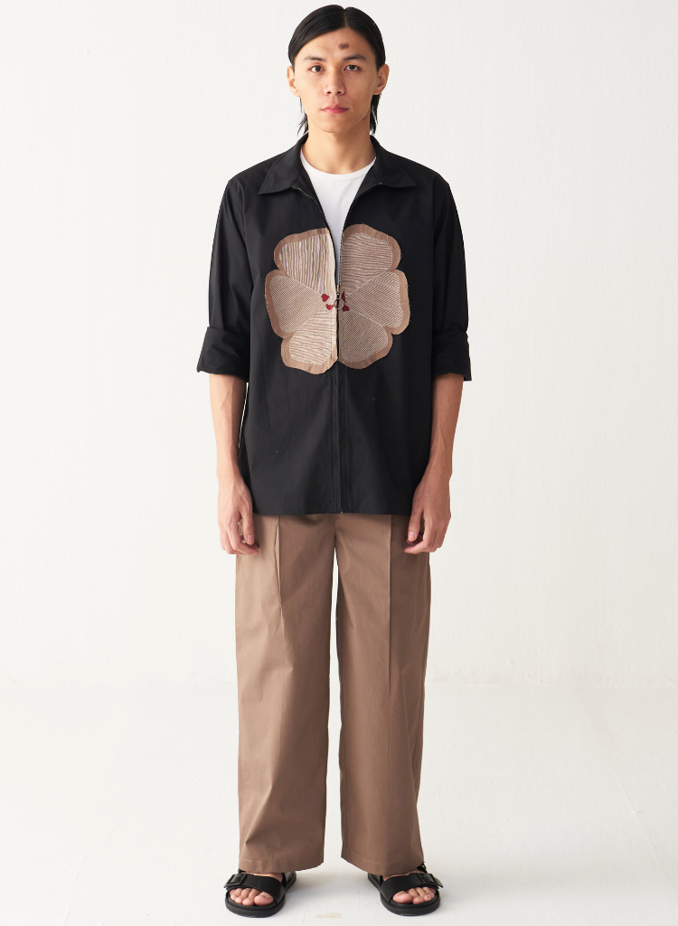 Floral Patch Shacket Set