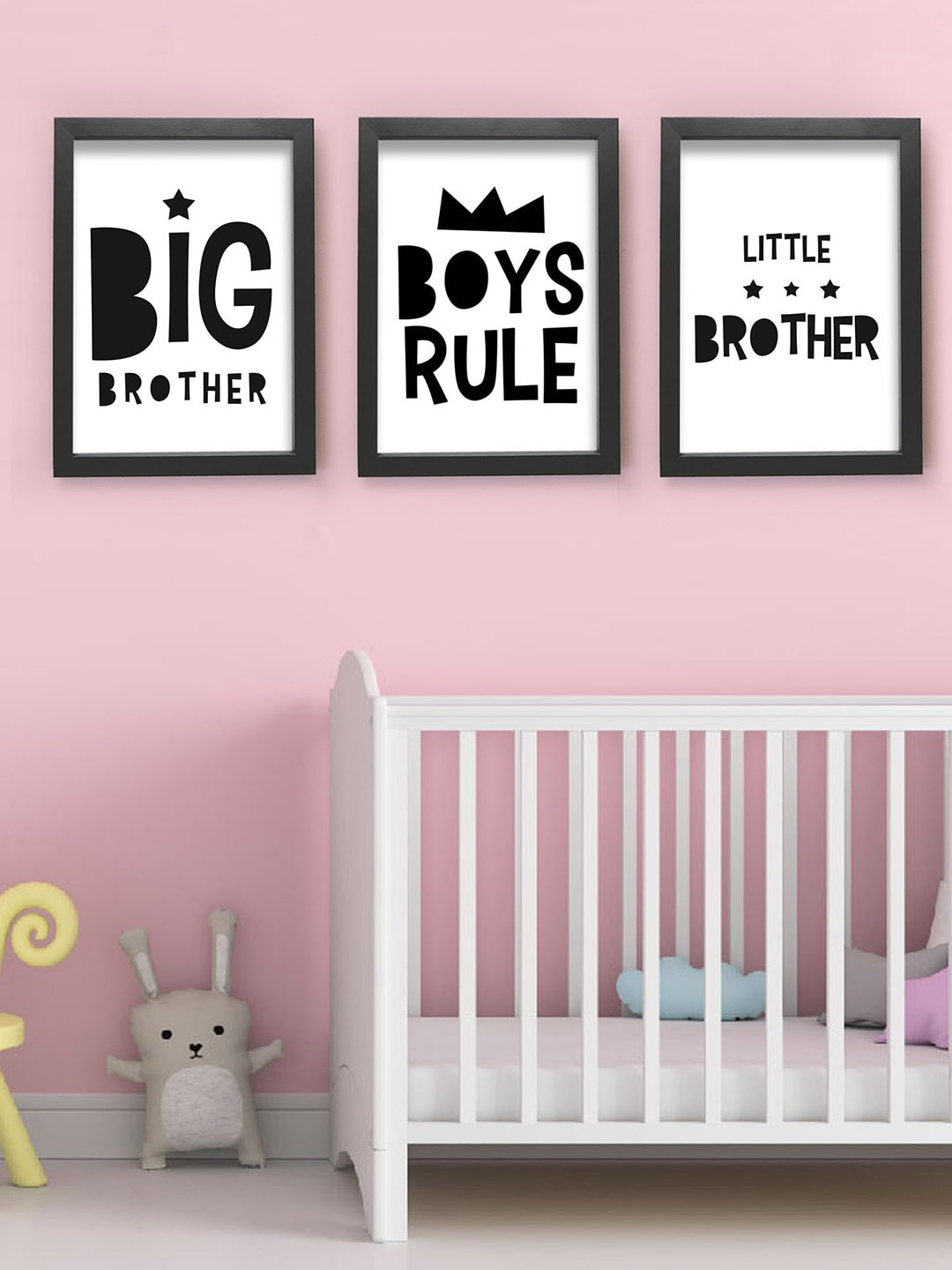 Black & White Quotes Printed Wall Art Poster Framed
