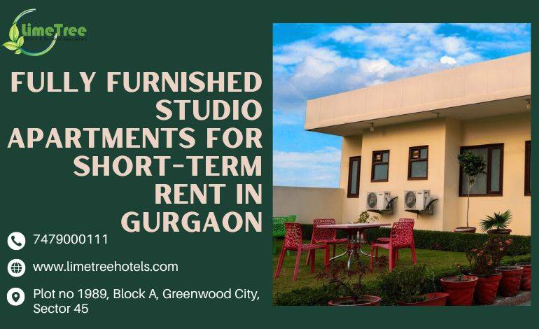 Studio Apartments for Temporary Stay & Rent in Gurgaon