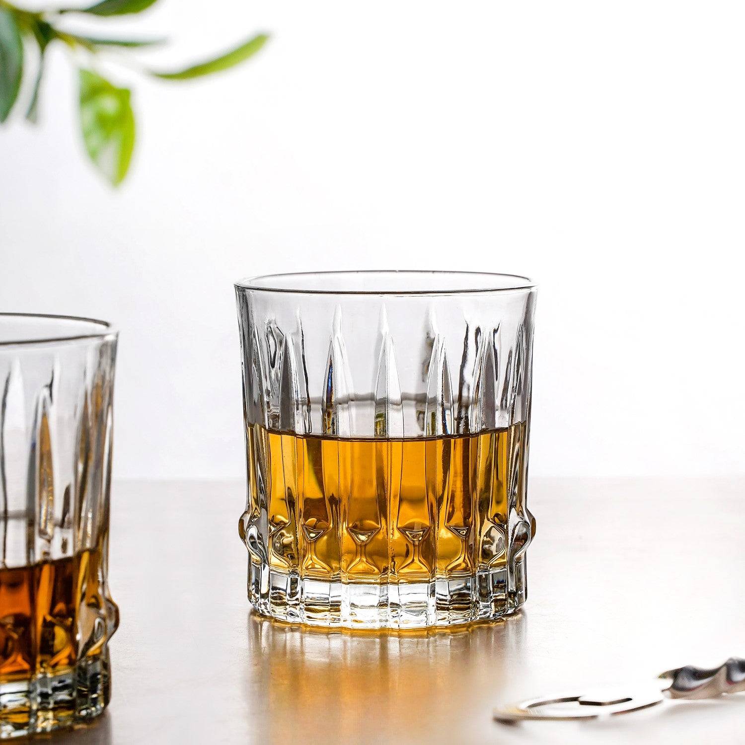 Fluted Jewel Premium Scotch Glass Large Set Of 6 310ml buy only at ₹850