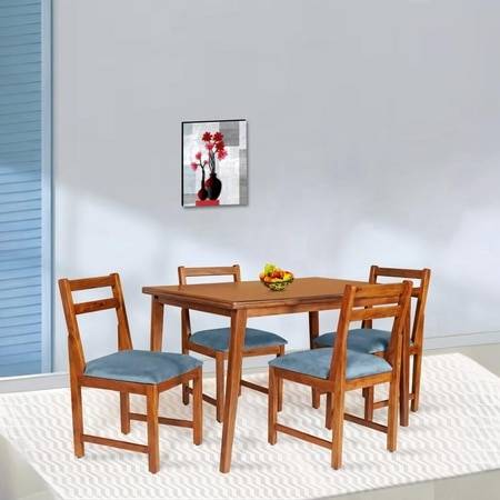 biff solid wood  4 seater Dining table in  Provincial Teak