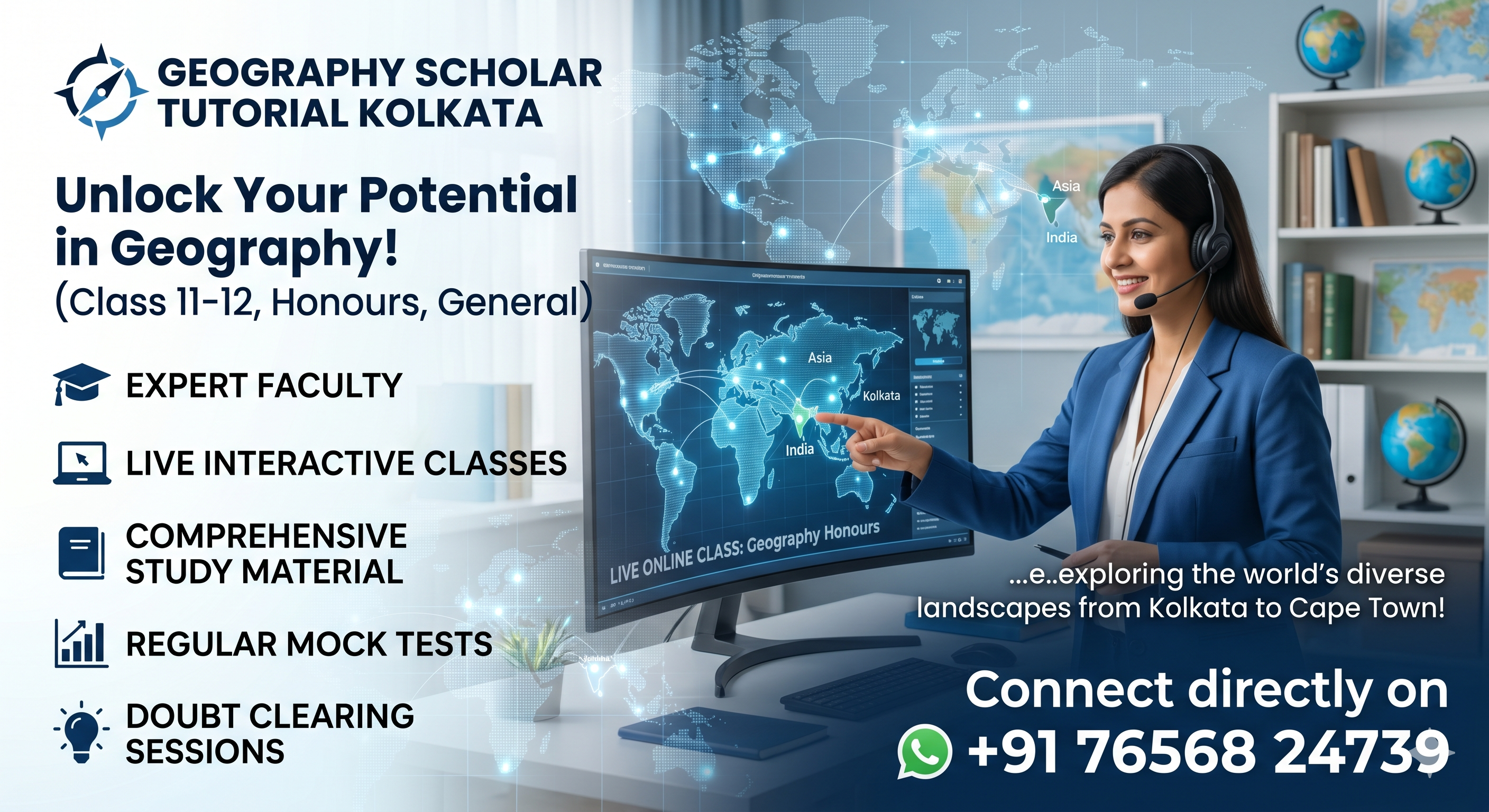 Online Private Geography Tutor by Geography Scholar Tutorial
