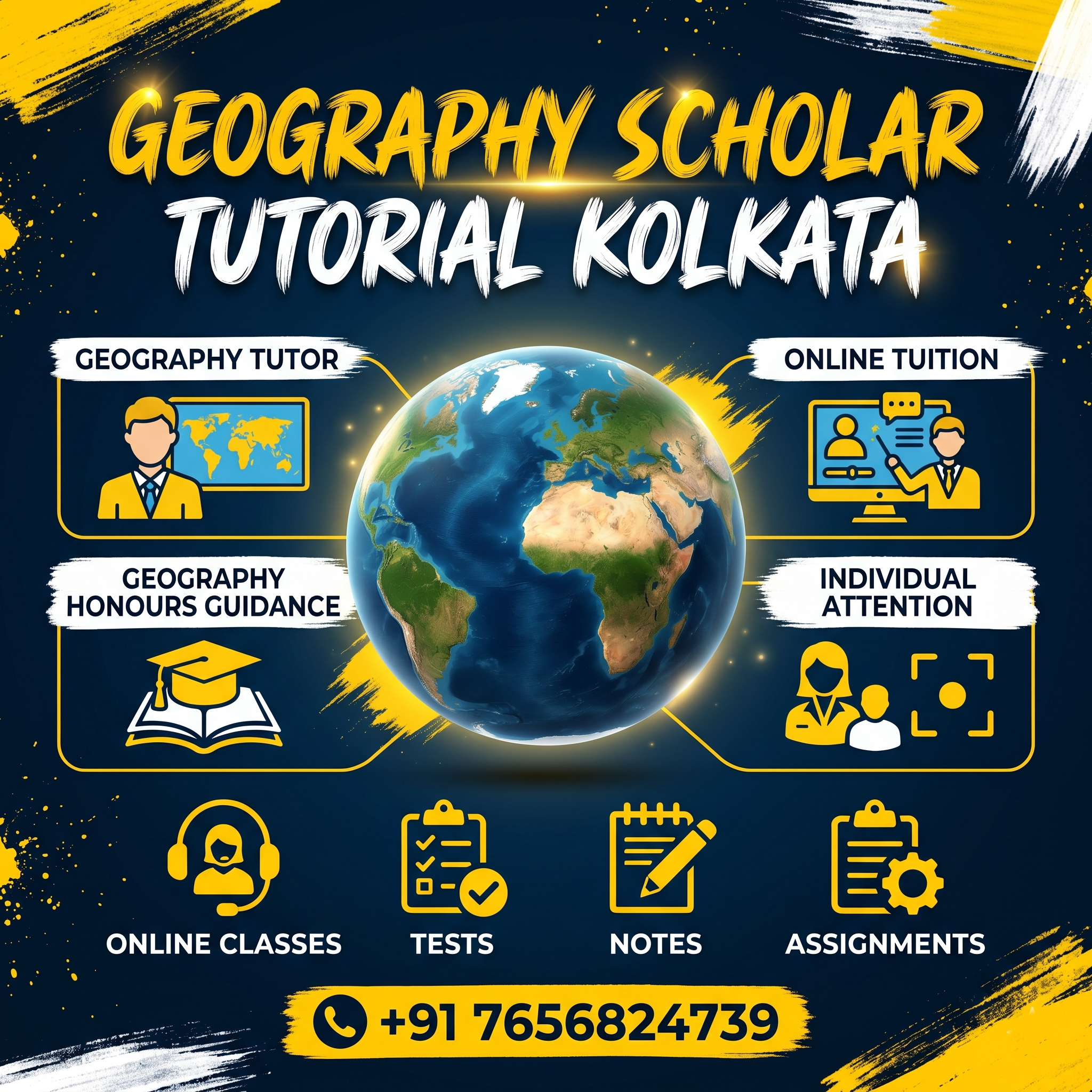 Online Geography Tuition in Kolkata