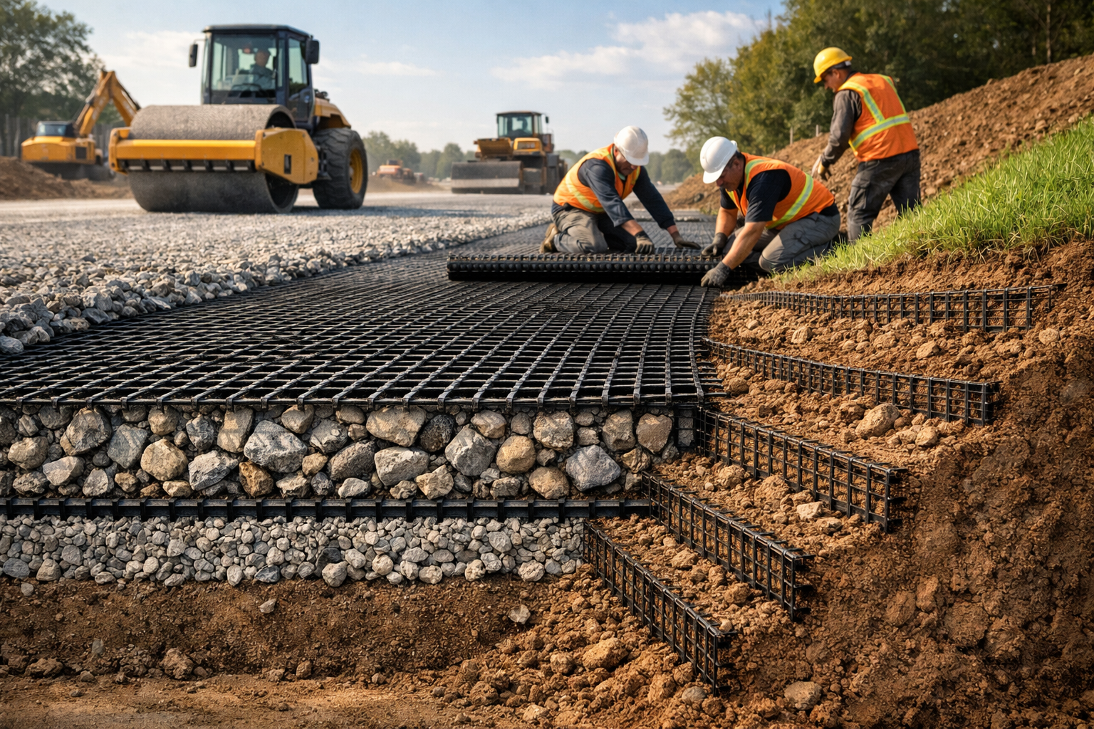 Drainage Geocomposite for Efficient Water Management Systems