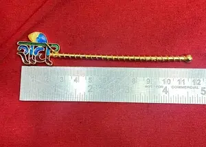 HANDMADE BRASS GOLD PLATED GOD JEWELLERY FOR GOPAL JI FOR SIZE BETWEEN (3-5) Buy @ ₹399