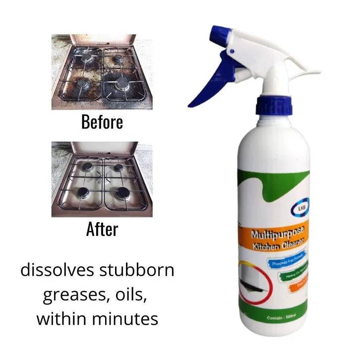 500 ml Kitchen Oil & Grease Stain Remover, Kitchen Degreaser Cleaner Removes Oil Grease Food Stains, Chimney Stove Grill, Tiles, Floor, Chimney Cleaner (Pack of 1 ) Buy @ ₹149