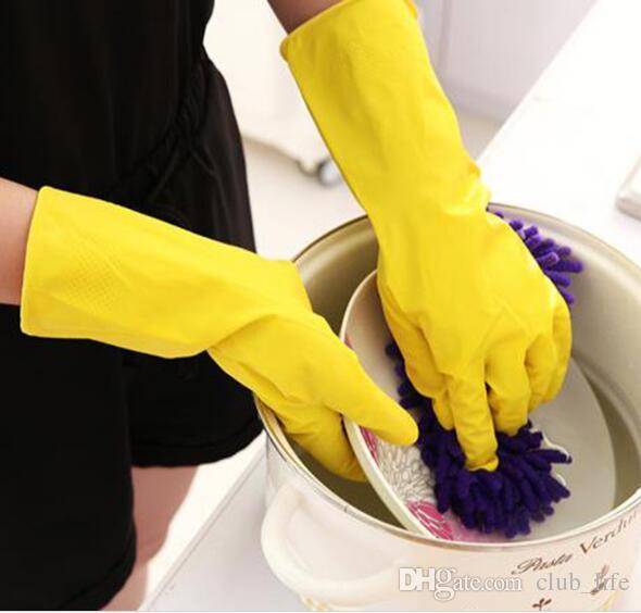Kitchen Gloves Yellow (1 Pair) Buy @ ₹99